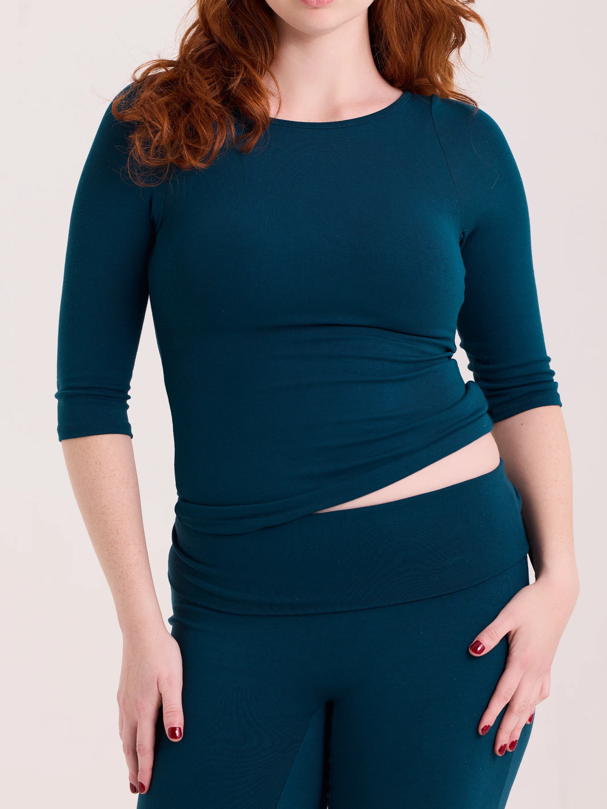 Boat Neck Quarter Sleeve - Image 11