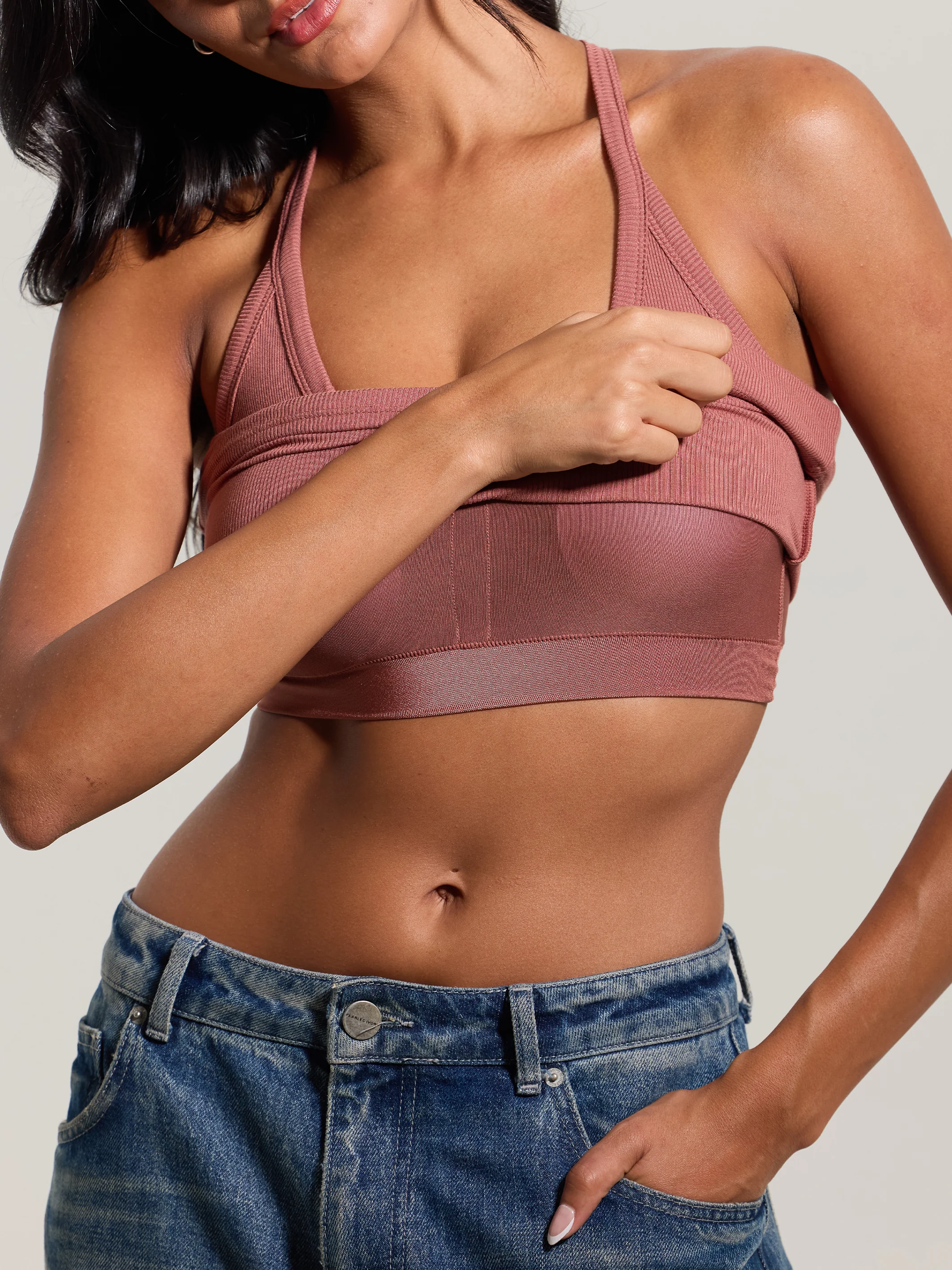 Chunky Binding Strappy Racerback Tank - Image 28