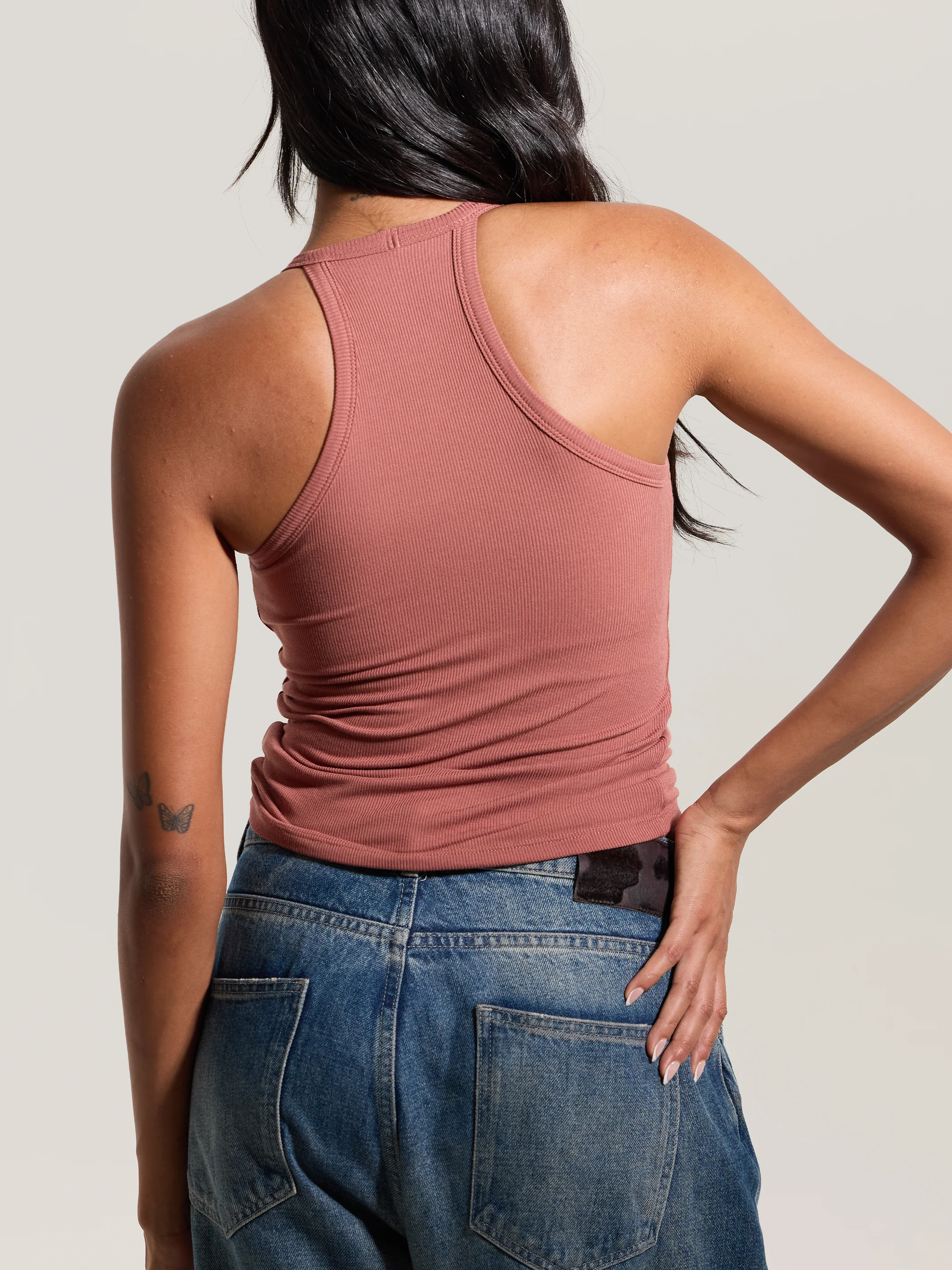 Chunky Binding Strappy Racerback Tank - Image 30