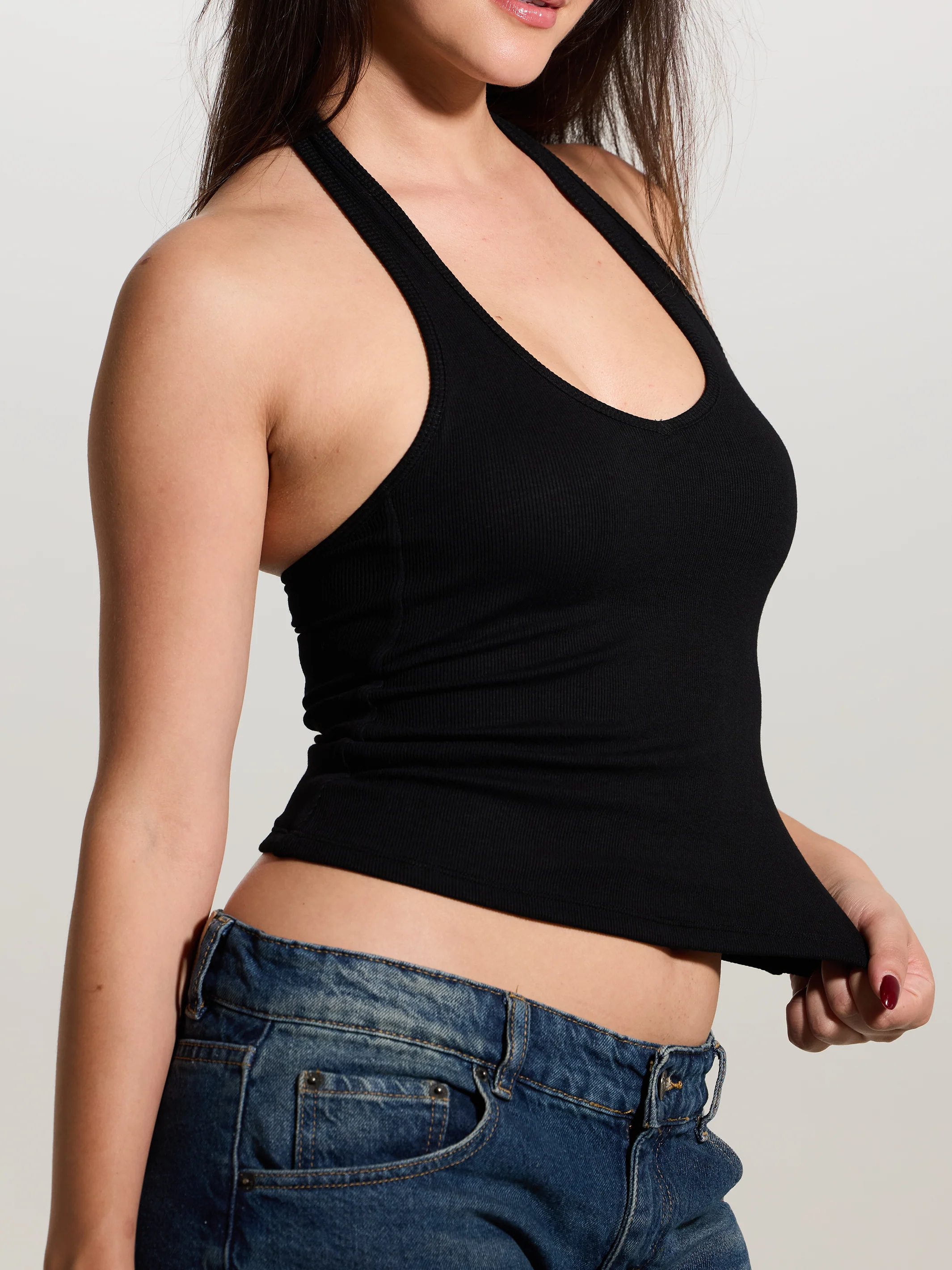 Ribbed Halter Brami - Image 10
